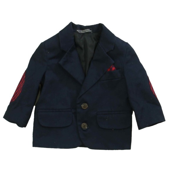Nautica Boys Navy Sports Coat size: 0-3 Months - Picture 1 of 2